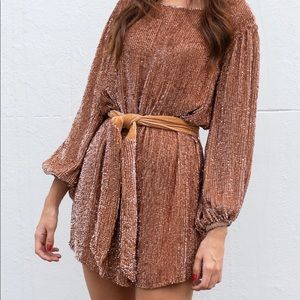 Retrofête Grace Sequin Mini Dress